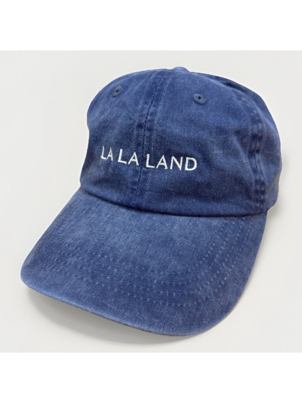 LA LA LAND x KILTE Collection Denim Blue Baseball Hat Los Angeles Fire Support
